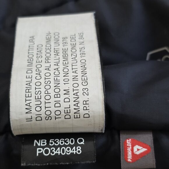 Helly Hansen Reine Parka Men XL Navy Blue LS Pockets Primaloft Waterproof FLAW - Picture 13 of 16